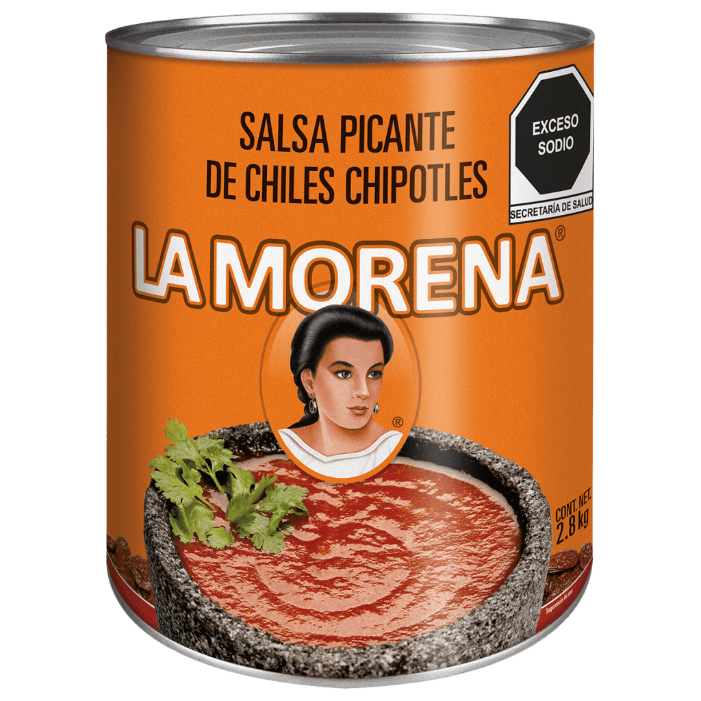 Salsa picante de chiles chipotles - La Morena
