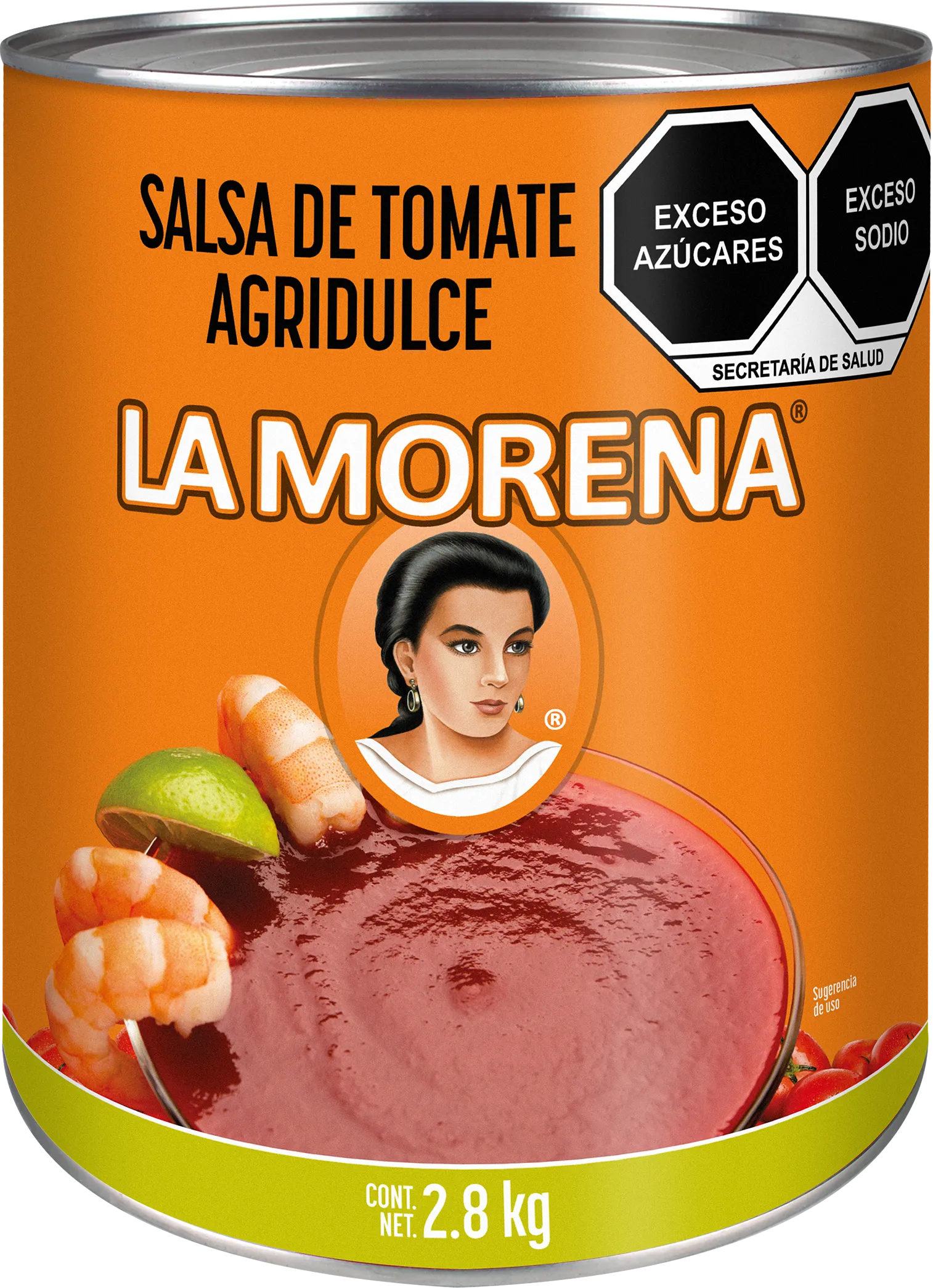 Salsa tomate <span>agridulce</span> 2.8 Kg.